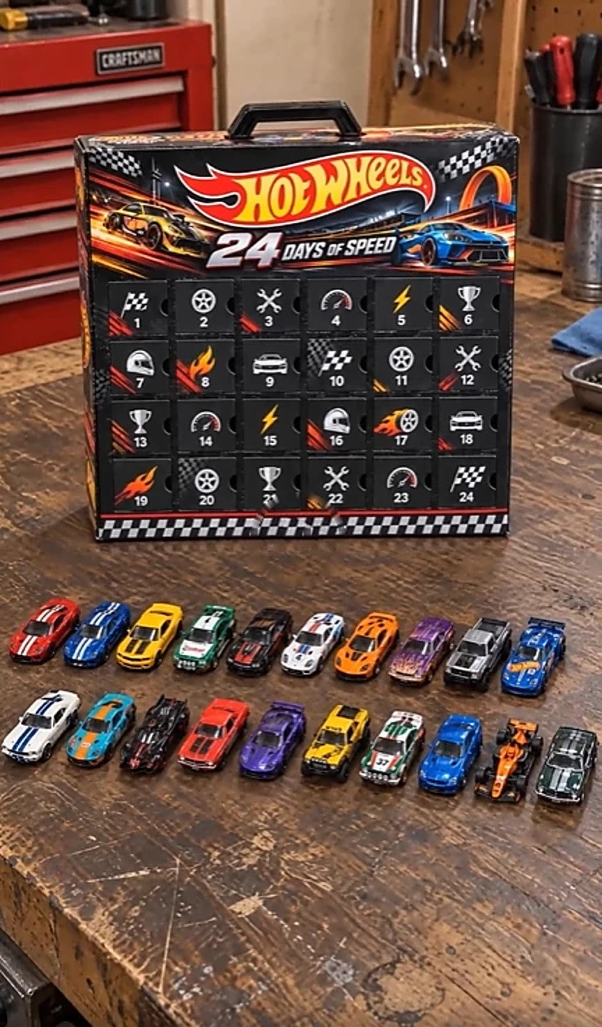 24 auta w jednym pudełku